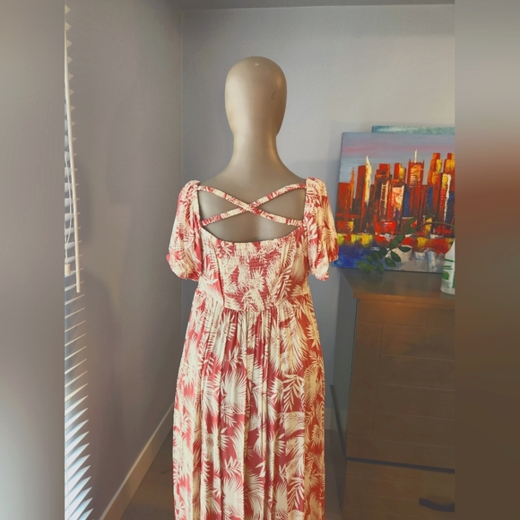 Maxi Challis Boat Neck Smocked Dress - Picture 7 of 11